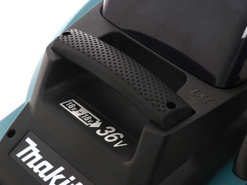 Makita DLM380PM2 Battery-powered Electric Lawn Mower  - 2 X 4Ah Batteries - 2 in 1 - 43 cm Cutting Width