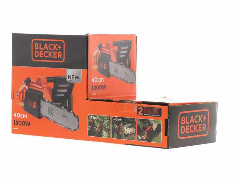 Black Decker CS1840 QS Electric Chainsaw best deal on AgriEuro