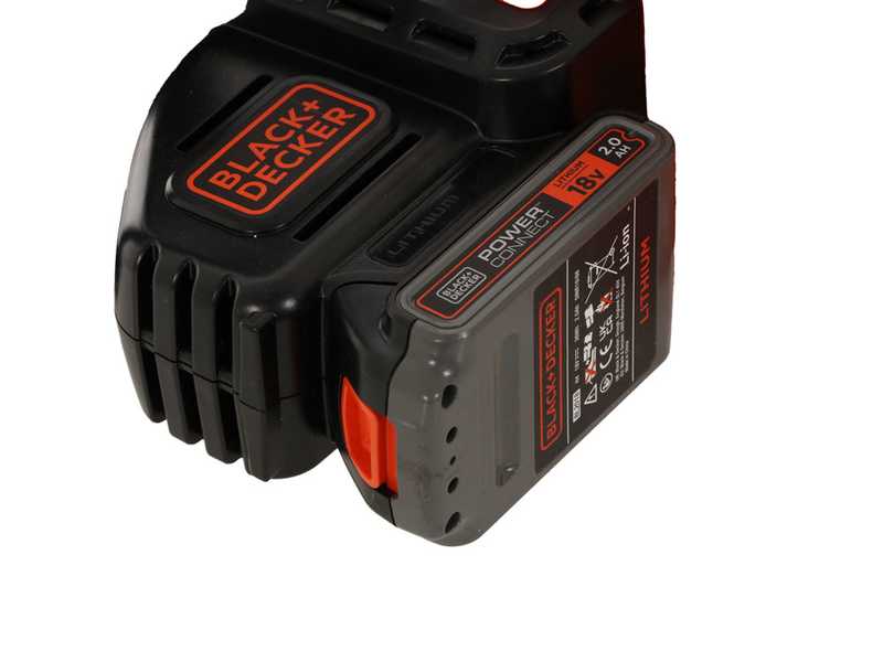 Black &amp; Decker GKC1825L20-QW - 18V 2Ah Lithium Battery Electric Chainsaw