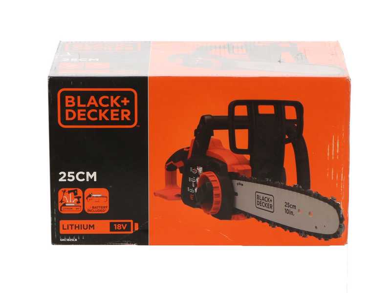 Black &amp; Decker GKC1825L20-QW - 18V 2Ah Lithium Battery Electric Chainsaw
