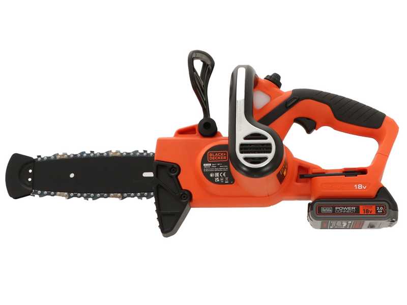 Black Decker GKC1820L20 QW Electric Chainsaw 18V 2Ah Lithium Battery 35 cm Blade