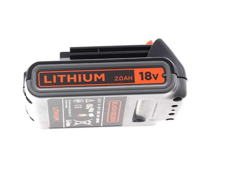 Buy Black + Decker 2.0Ah Lithium-Ion Battery - 18V