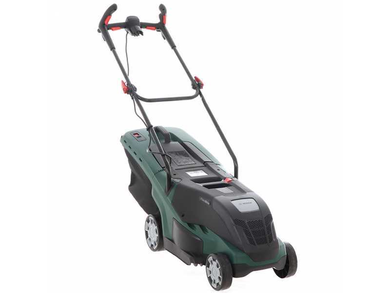 BOSCH UniversalRotak 550 1300W electric lawn mower with 37 cm cutting blade 40 L grass collector