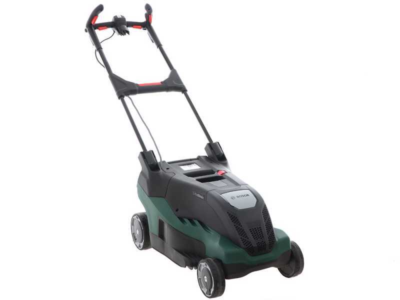 Bosch advancedrotak 750 best sale electric rotary lawnmower