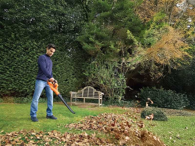 GWC1820PC-QW PowerCommand Black &amp; Decker Leaf Blower - 18 V 2 Ah