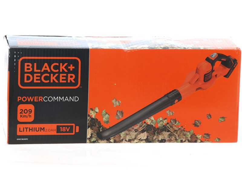 Black&Decker PowerCommand Leaf Blower , best deal on AgriEuro