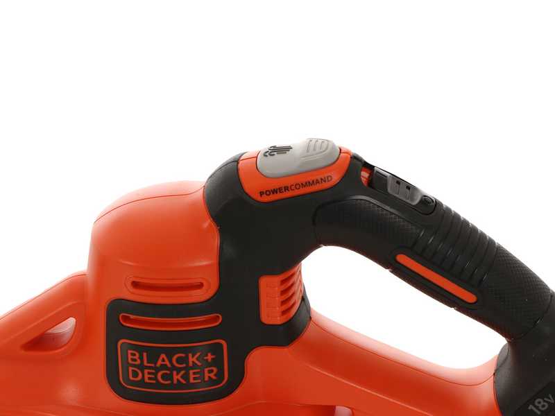 GWC1820PC-QW PowerCommand Black &amp; Decker Leaf Blower - 18 V 2 Ah