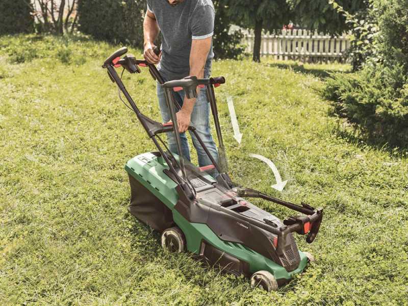 AdvancedRotak 36 650 battery powered lawn mower best deal on AgriEuro
