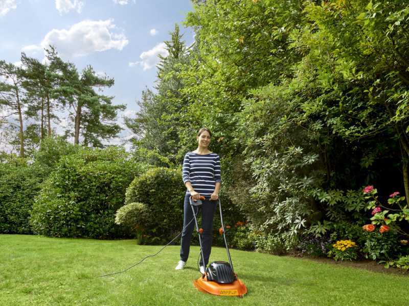 Black Decker BEMWH551 QS Electric Hover Mower 1200W Power 10 Blades Supplied