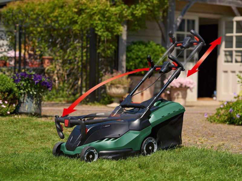 Bosch top battery mower
