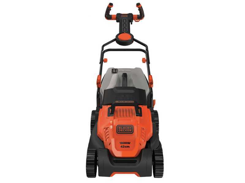 Black and decker store electric push mower