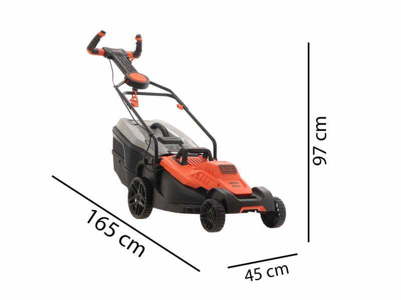 Electric lawn deals mower machine price
