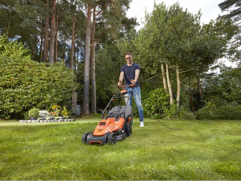Black and decker 1600w electric lawn mower sale