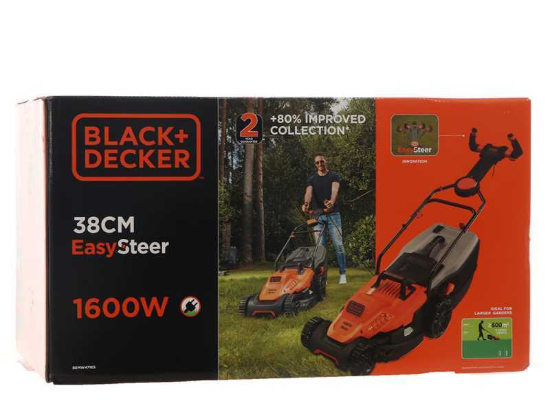 Black and decker 1600w electric lawn mower sale