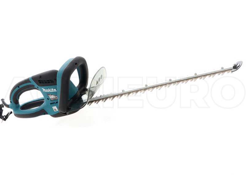 Makita UH7580 Electric Hedge Trimmer - 670 W, 75 cm Bar