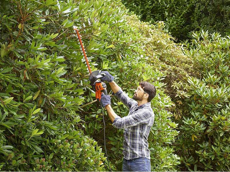 Worx electric shop hedge trimmer