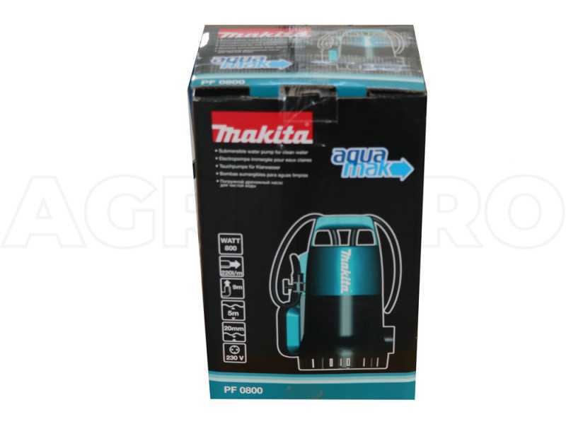 Makita PF0800 Electric Submersible Pump for clear water - electric pump 800 watt