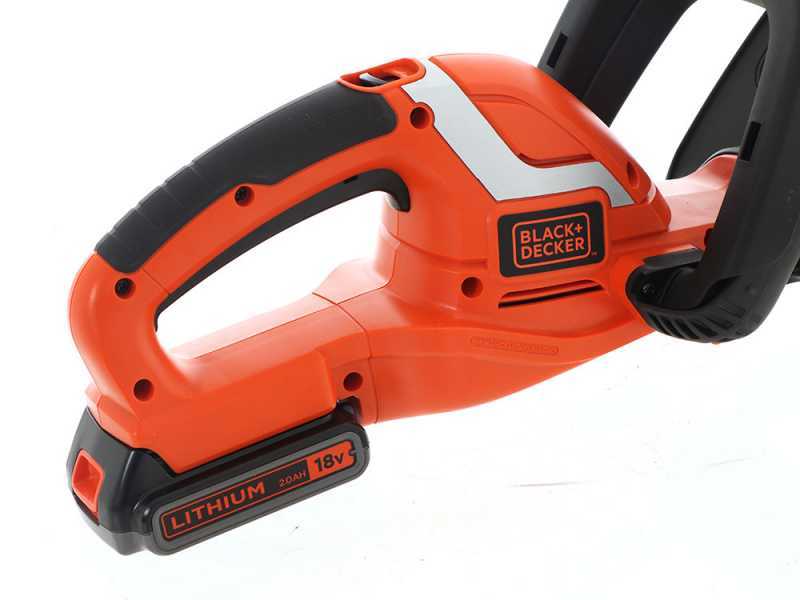 Black &amp; Decker GTC1845L20-QW Battery-powered Hedge Trimmer, 18V - 2 Ah Battery - 45 cm Blade
