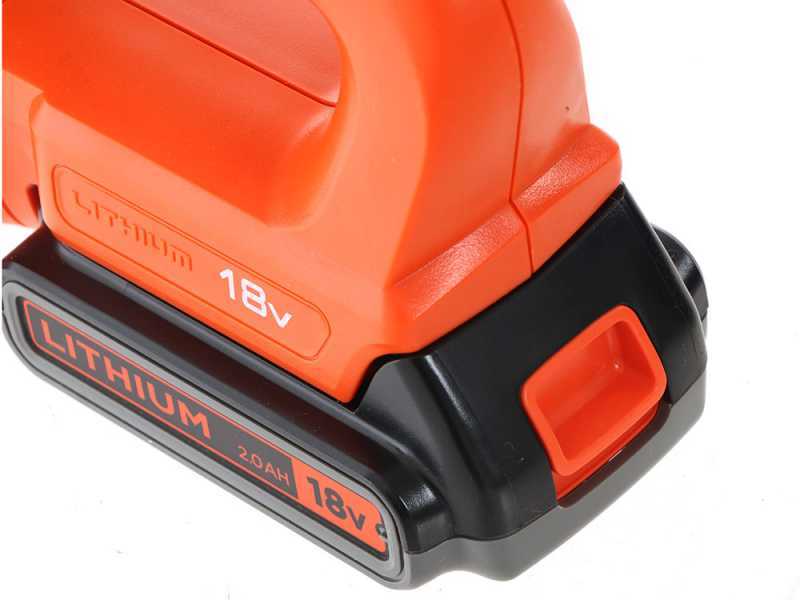 Black and decker 18v trimmer battery shop