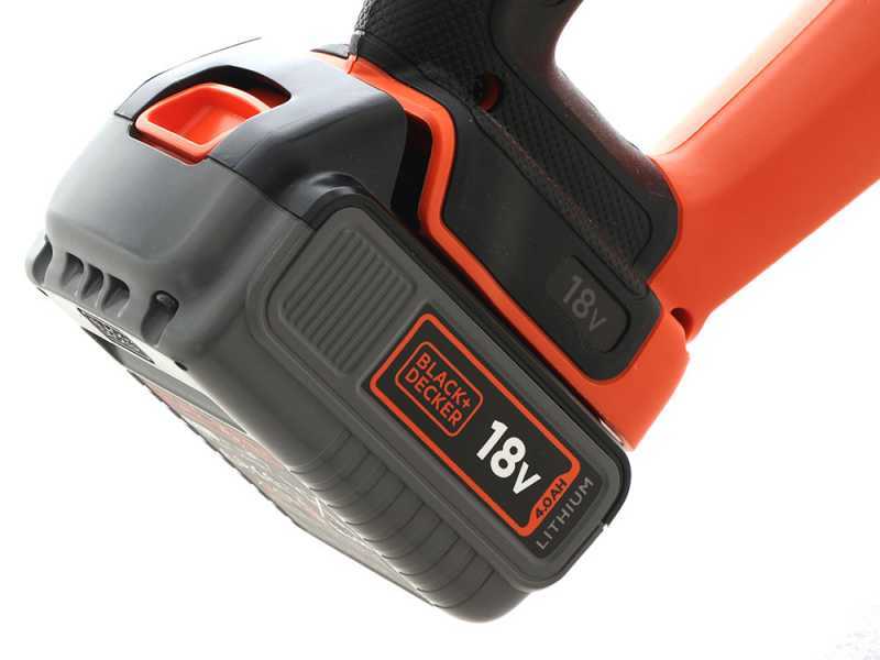 Black and decker 18v trimmer battery charger sales