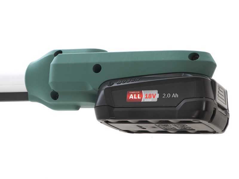 Bosch battery strimmer 18v best sale