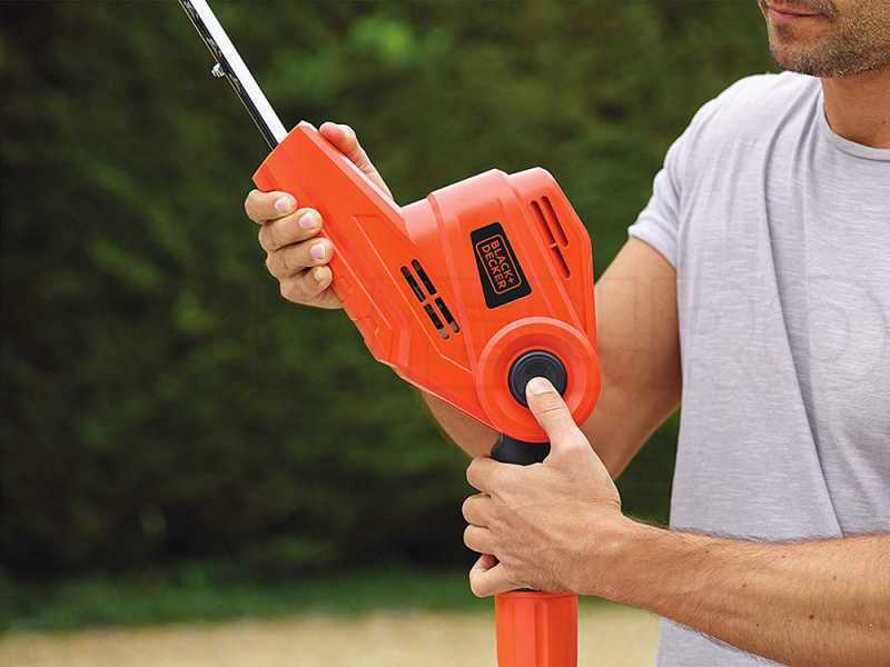 Black and decker hotsell hedge trimmer extension pole