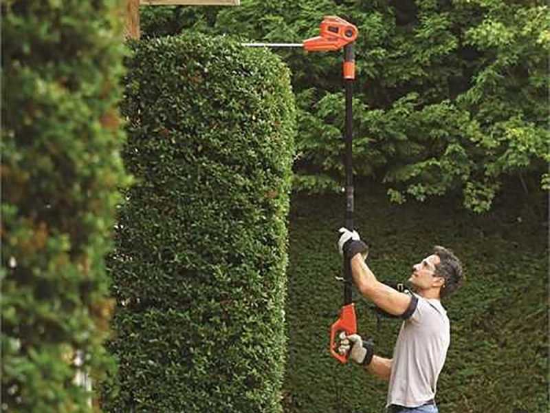 Black and decker electric shop pole hedge trimmer