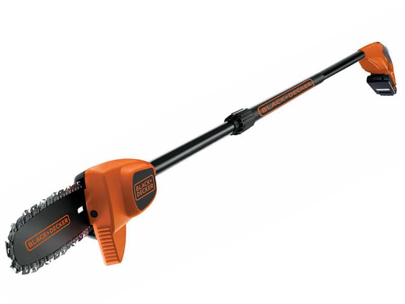 Black and decker pole saw deals battery