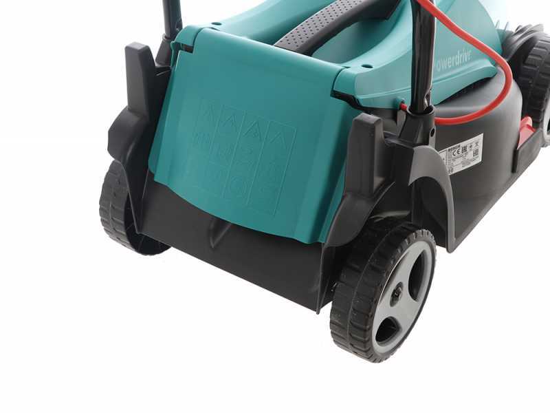 Bosch rotak 320er hotsell cutting height adjustment