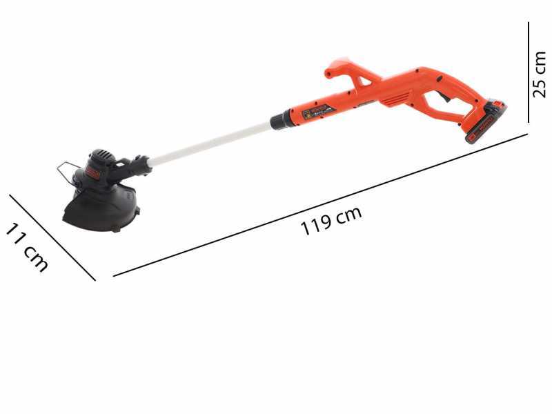 Black & Decker STC1820CM Battery-powered Edge Strimmer , best deal on  AgriEuro