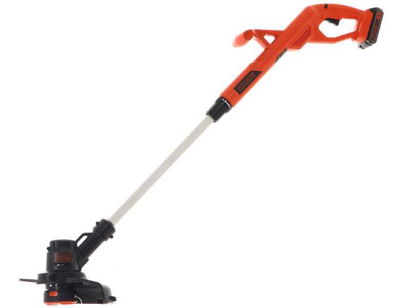 Black Decker ST182320 QW Edge Strimmer 18 V 2 Ah Lithium ion Battery powered Brush Cutter