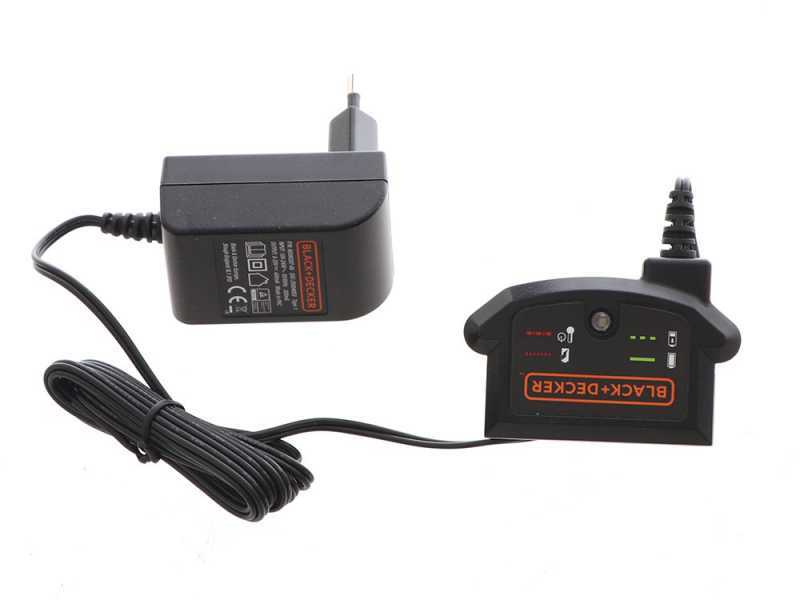 Black and decker strimmer charger top