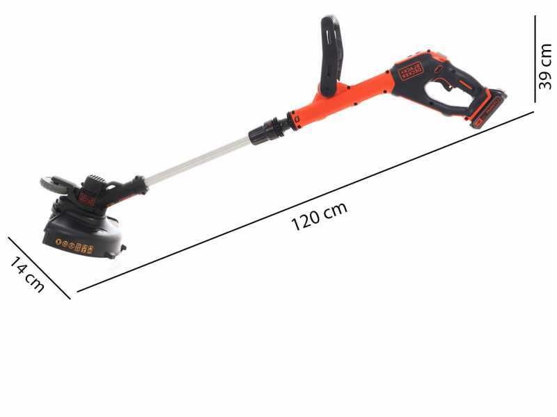 Replacement battery for deals black and decker strimmer