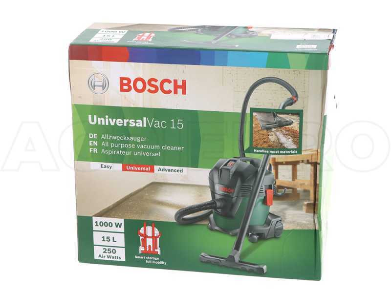 BOSCH UniversalVac 15 - Wet and Dry Vacuum Cleaner - 1000 W - Multi-purpose