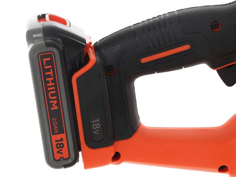 Black &amp; Decker GTC18502PC-QW Battery-powered Hedge Trimmer, 18V - 2 Ah Battery - 50 cm Blades