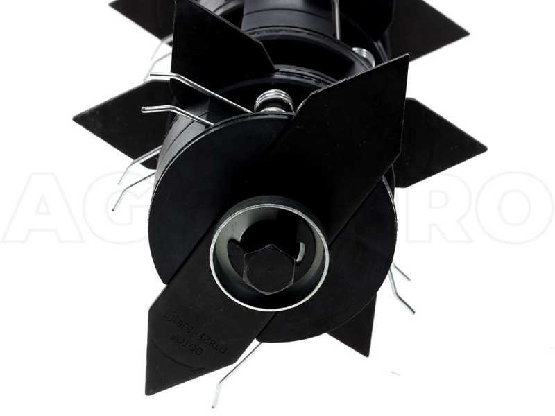 Lawn Scarifier Roller combined with blades and springs - 36cm