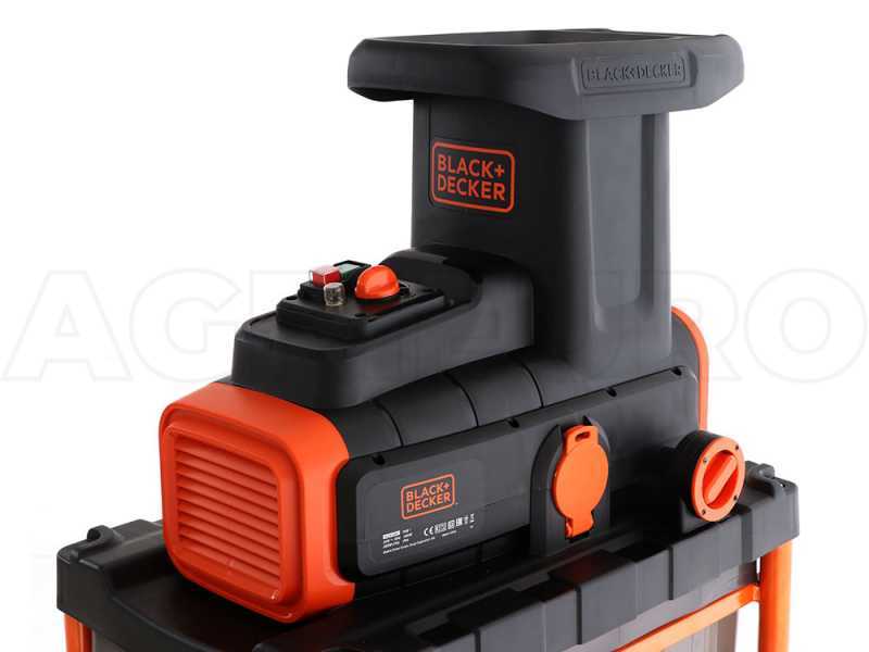 Black &amp; Decker BEGAS5800-QS - Electric garden shredder - 2800W - roller with collector