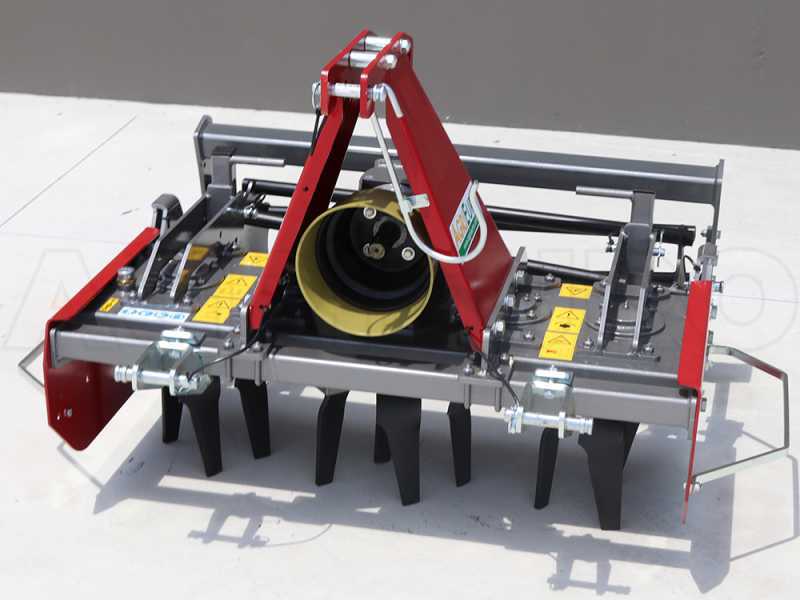 RF110 Power Harrow - 110 cm Working Width -10 Blades Light Series- Cage Roller