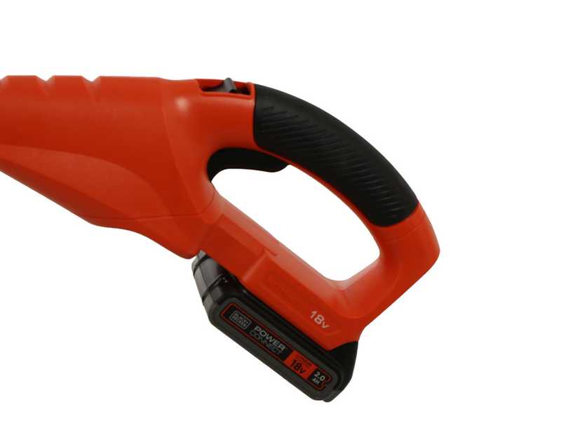 Black &amp; Decker GTC1843L20-QW Battery-powered Hedge Trimmer on Extension Pole, 18V - 2 Ah Battery