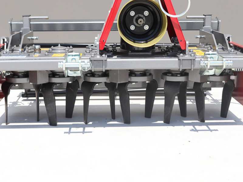 RF130 Power Harrow - 130 cm Working Width -12 Blades Light Series- Cage Roller