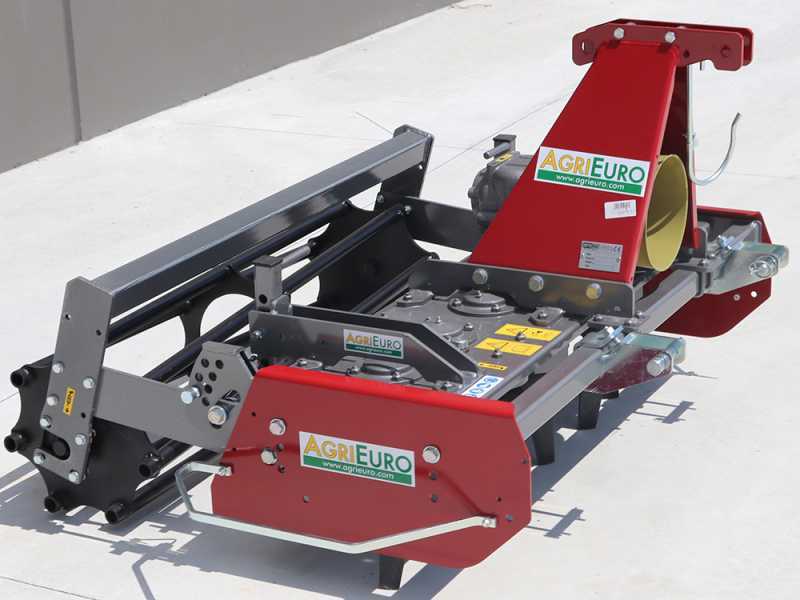 RF130 Power Harrow - 130 cm Working Width -12 Blades Light Series- Cage Roller