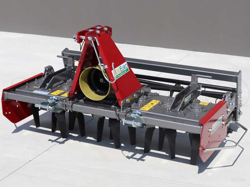RF150 Power Harrow - 150 cm Working Width -14 Blades Light Series- Cage Roller