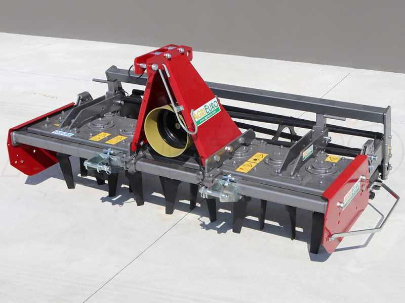 RF170 Power Harrow - 170 cm Working Width -16 Blades Light Series- Cage Roller