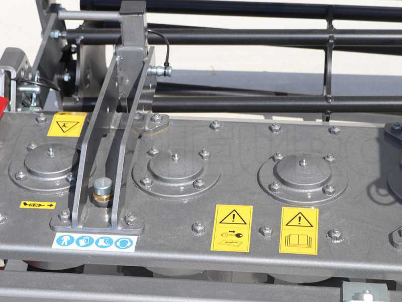 RF170 Power Harrow - 170 cm Working Width -16 Blades Light Series- Cage Roller