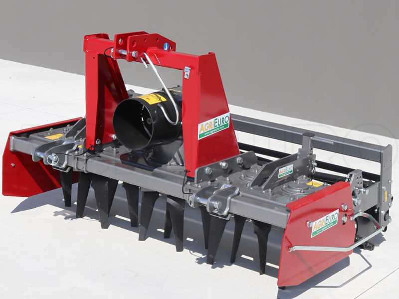 RF150 Power Harrow - 150 cm Working Width -14 Blades Medium Series - Cage Roller
