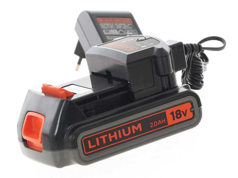 Black and decker strimmer charger best sale