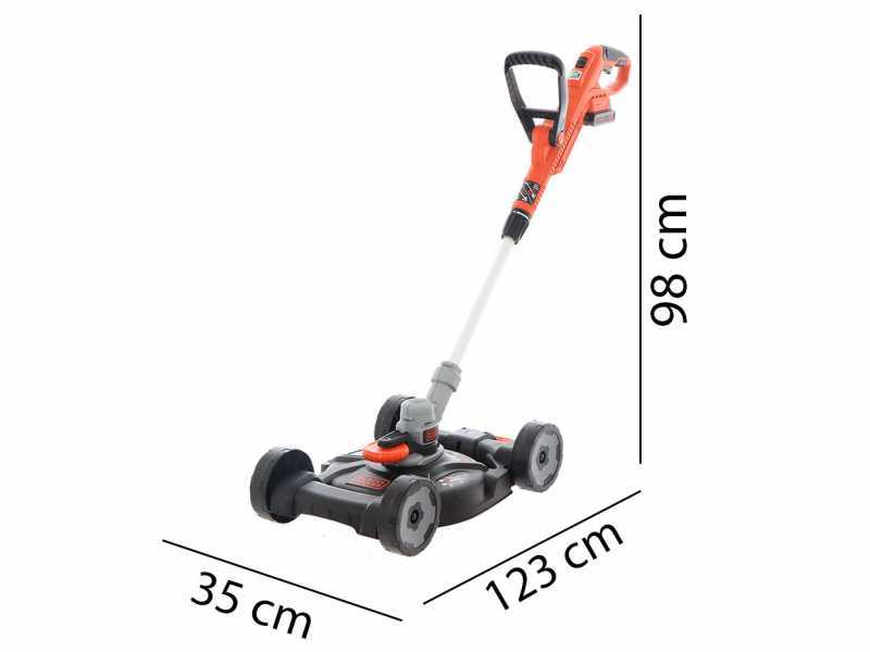 Black Decker STC1820CM Battery powered Edge Strimmer best deal