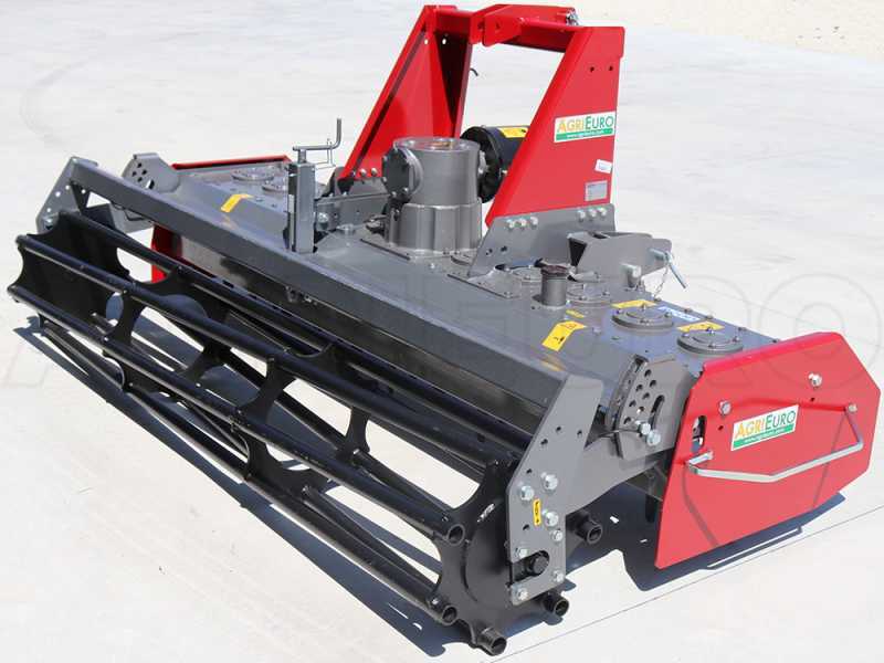 RF250 Power Harrow - 250 cm Working Width - 22 Blades Heavy Series - Cage Roller