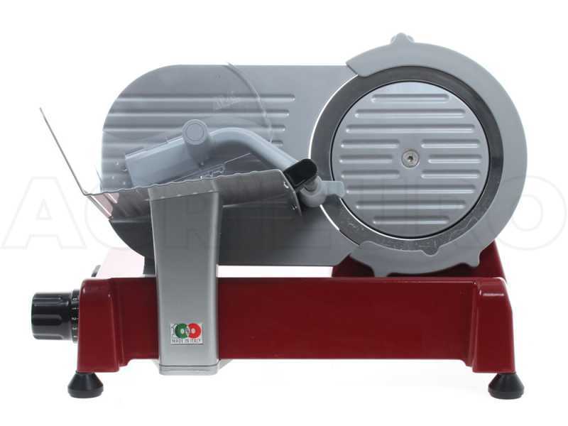 ALA 2000 Meat Slicer GP195R RED with 195 mm hardened blade - 140W electric motor