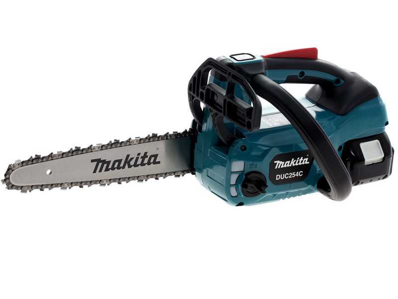 Makita DUC254CZ - 18V 3Ah Battery-powered Electric Chainsaw - 25 cm Carving Blade